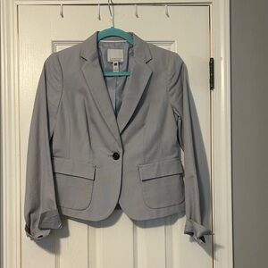 Banana Republic Light Gray Blazer
